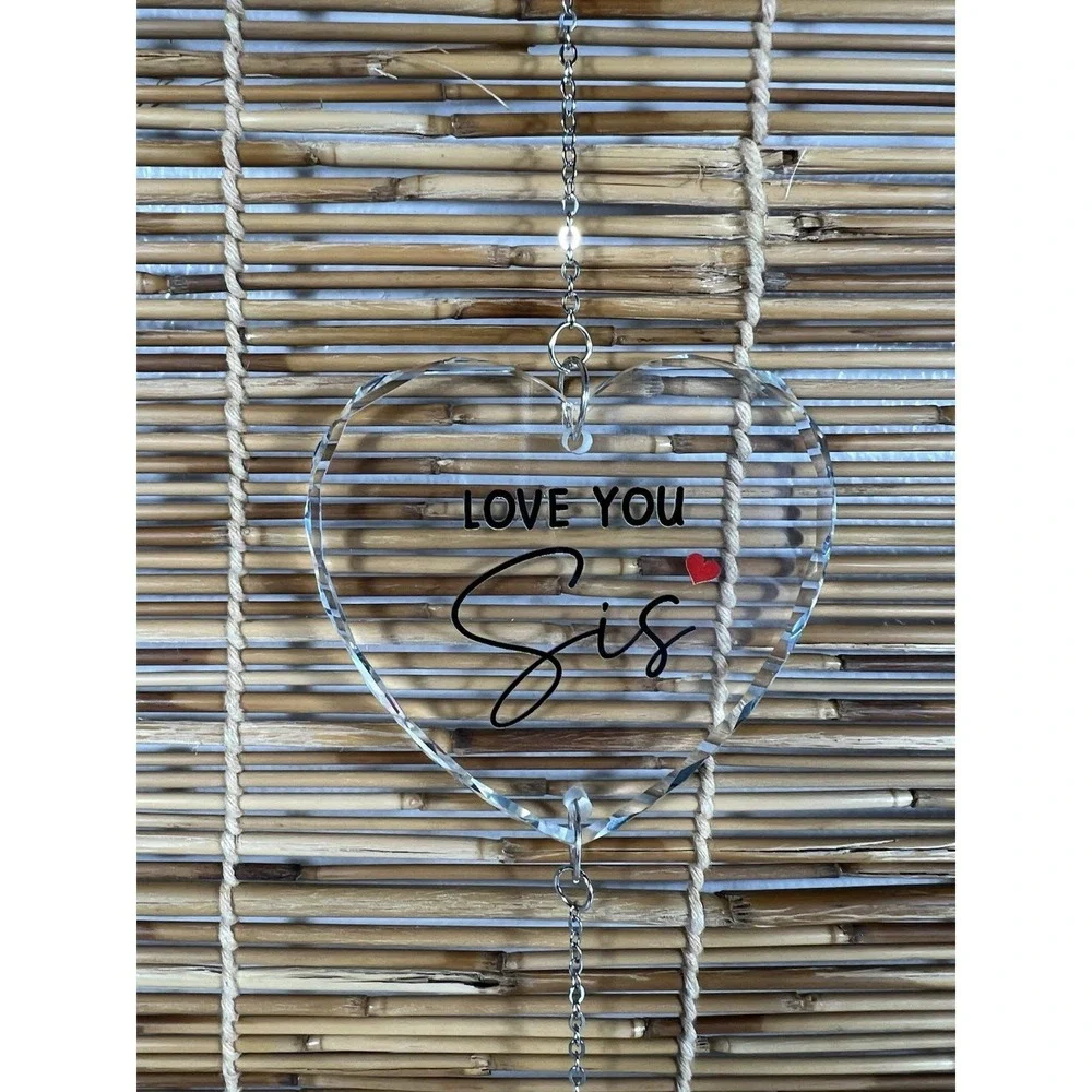 Colorful Crystal Suncatcher - Unique Birthday Gifts for Sister